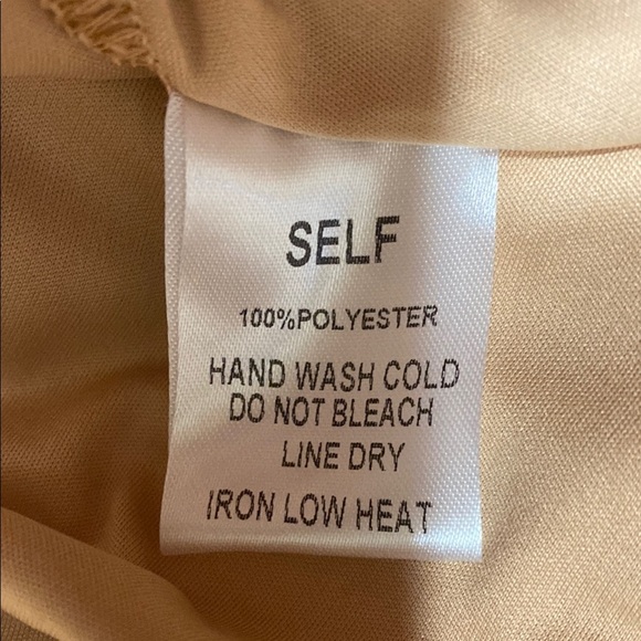 Bluivy White Midi Dress with Elegant Design Size S - Picture 9 of 10